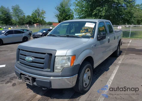 2009 Ford F150 Supercrew из США, поврежденный, VIN 1FTRW14839FB21899